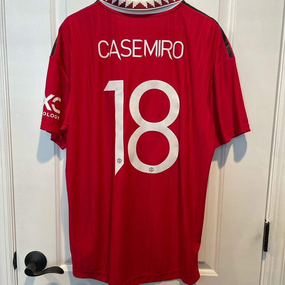 Manchester United Casemiro Authentic Player Version 22/23 Jersey